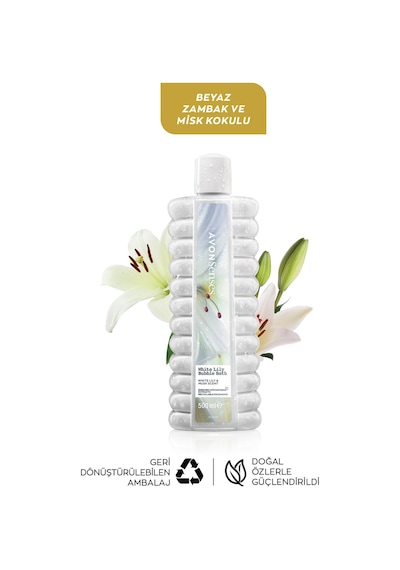 Avon White Lily Zambak Banyo Köpüğü 2 x 500 ML