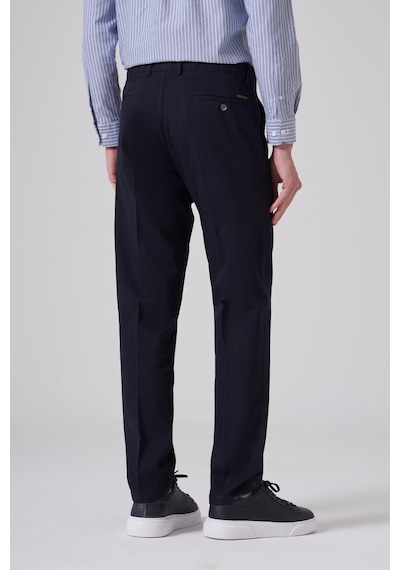 Morven Erkek Lacivert Pamuk Trend Dynamic Fit Chino Pantolon 26ms003016200 Lacivert