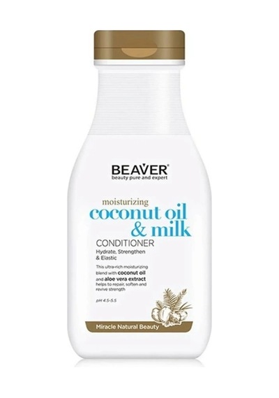 Beaver Coconut Oil Milk Moisturizing Saç Bakım Kremi 350 ML