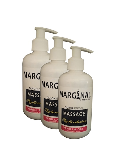Marginal Massage Vanilla Gel Vanilya Masaj Jeli 3 Adet