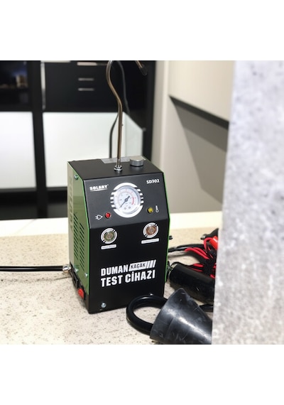 Duman Kaçak Test Cihazı Yeşil Kasa Full Ekipman Yakıtı