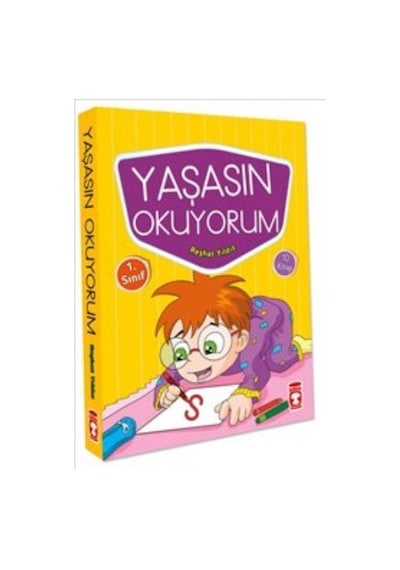 Timaş Çocuk Yayınları Yaşasın Okuyorum Seti (10 Kitap)