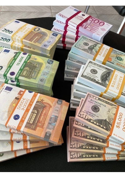 Aykar Yeni 35 Deste Karışık Para 50-100-200-500 Euro Ve 50-100-100 Dol
