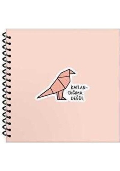 Hisli Şeyler16x15 50yp Çiz.spr S.kap Stickerlı Dft
