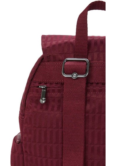 City Zip S Küçük Boy Sırt Çantası Bordo