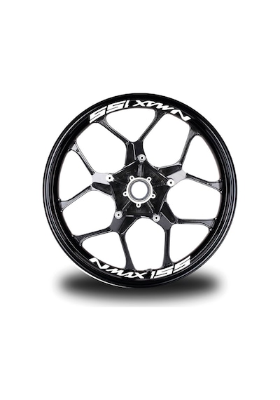 Nmax 155 Yazılı 8Li Jant Içi Yazı Sticker Etiket