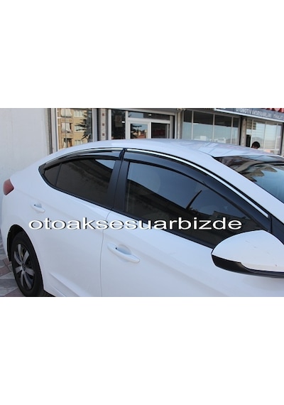 Hyundai Elantra Mügen Cam Rüzgarlığı 2015-2020 Arası Nikelajl . N11.13220