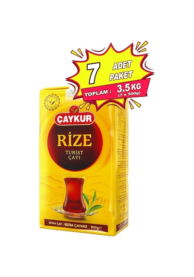 Rize Turist Dökme Çay 500 Gr. Yedili Paket
