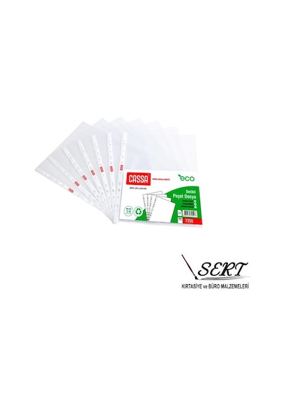 Poşet Dosya Cassa Eco 100lük 5paket X 500 Adet
