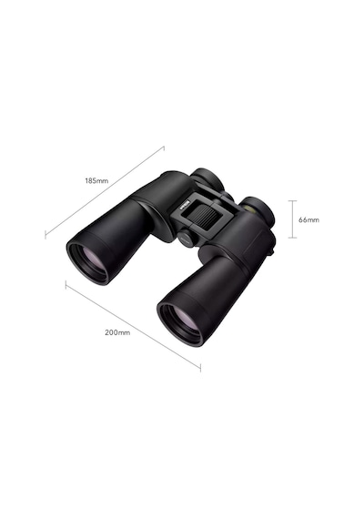 Nikon Action 12x50 Baa974wa Siyah Dürbün 50 Mm Lens, 12x Büyütme, Porro Prizma Outdoor Dürbün