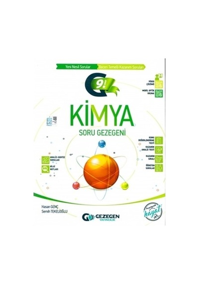 Gezegen 9.Sınıf Kimya Soru Gezegeni (Geniş Kitap)