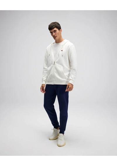 Ellesse Em581 Erkek Beyaz Önden Fermuarlı Sweat Beyaz