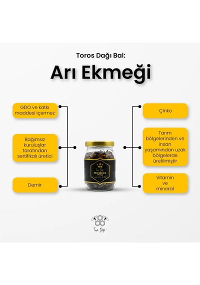 Toros Dağı Bal Arı Ekmeği Perga 100 G