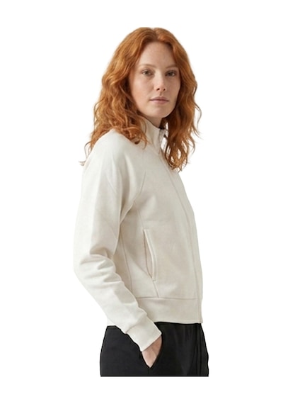 Sportive Kaia Full-zip Kadın Beyaz Günlük Stil Eşofman Üstü 26yk0001-kbyz