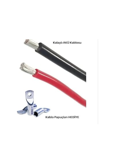 1X35Mm Marin Akü Kablosu - Tekne Yat Karavan Kalaylı Akü Kablosu