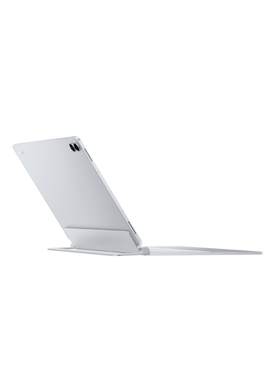Samsung Galaxy Tab S11 Ultra Pro Klavyeli Kılıf - Gümüş Diğer