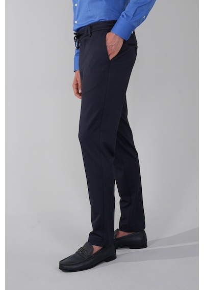 Bisse Erkek Fermuarlı Jagger Spor Lacivert Pantolon Pns25k25203 D39 Lacivert