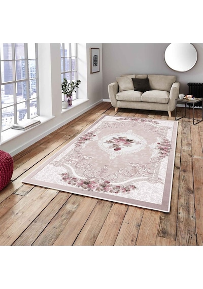 Ideal Kadife 4 M2 Ve 6 M2 Seçenekli Lastikli Halı Örtüsü 319