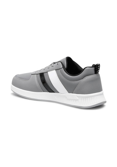 Kinetix Henley Pu 1Pr Gri Hafif Tabanlı Erkek Sneaker Gri