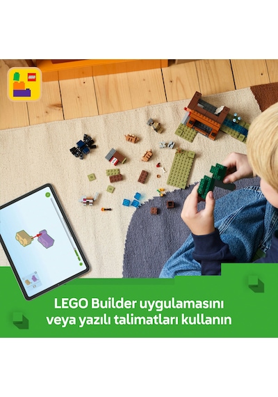 LEGO® Minecraft® Armadillo Maden Keşfi 21269 - 8 Yaş ve Üzeri Macera Oyunları Seven Çocuklar için Yaratıcı Oyuncak Yapım Seti (247 Parça)