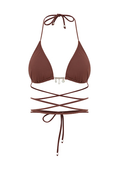 Sagaza Sofia Bikini Takım Kahverengi