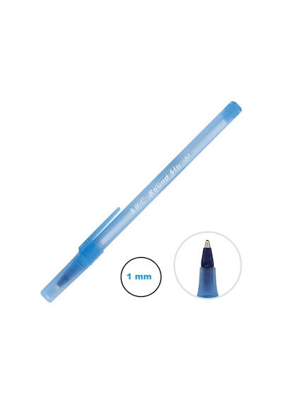 Sırımsı Bic Round Stic Tükenmez Kalem Karışık 3 Renk 30 Adet Çok Renkli