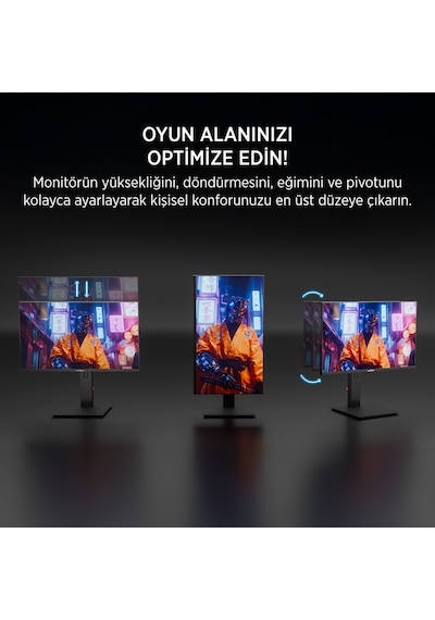 James Donkey Ravel R45 24'' 240hz 0.5ms Fast Ips Fhd Pivot Gaming Monitör Ölü Piksel