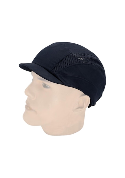 Lm01-l Darbe Emici Şapka Baret Kep Kısa Siperlikli - Lacivert