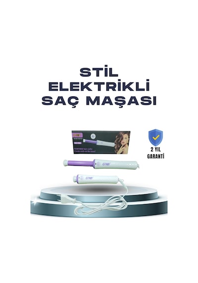 Gw 32mm Döner Başlıklı Saç Kıvırma Makinesi Her An Her Yerde Profesyonel Şekillendirme