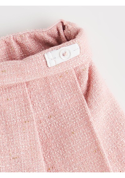 LC Waikiki Alıta Cıty Farkıyla Lcw Kids Pembe Tüvit Düz Kısa Kız Çocuk Şort Etek Pembe - 928170028 Pembe