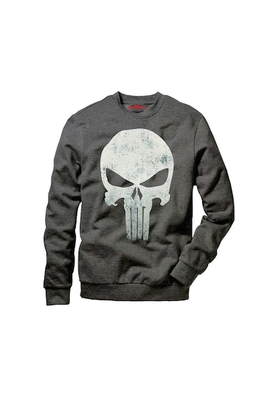 Tshirthane Punisher Erkek Uzun Kollu Bisiklet Yaka Sweatshirt Sw