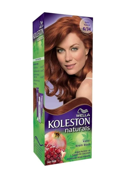 Koleston Naturals Saç Boyası 6/34 Bakır Kumral