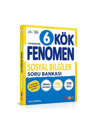 Fenomen 6.sınıf Kök Sosyal Bilgiler Soru Bankası