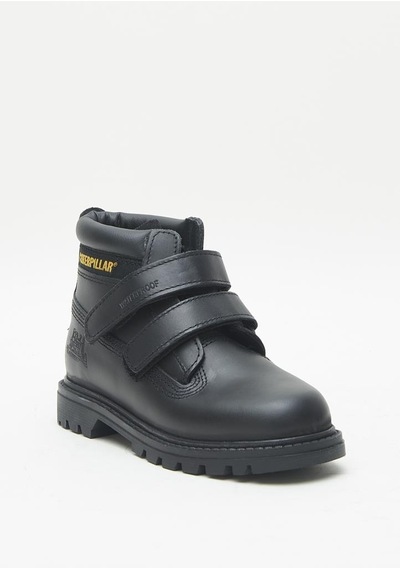 Caterpillar Josh Wp Black Deri Çocuk Bot 001
