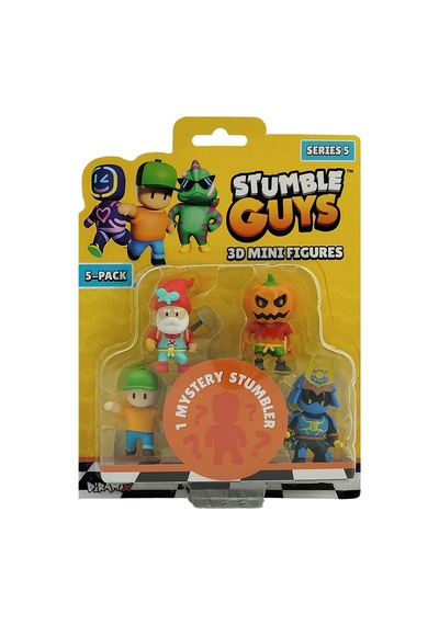 Stumble Guys Üç Boyutlu Beş Parça Mini Figür Set 4