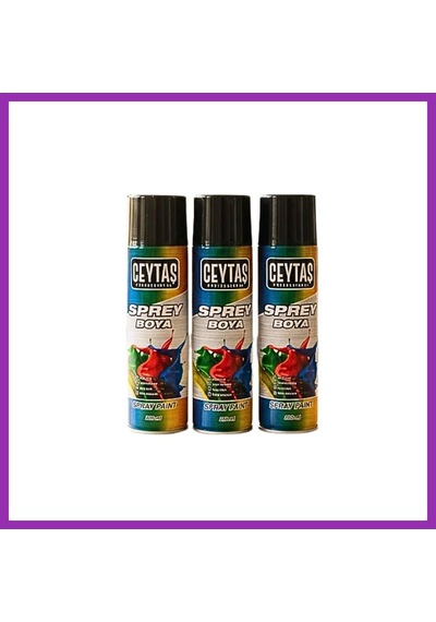 Bezos 200 Ml Siyah Sprey Boya Bty