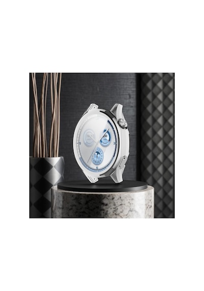 Watch Gt5 46mm İle Uyumlu Kasa Ve Ekran Koruyucu 360 Tam Koruma Silikon Kılıf Çok Renkli