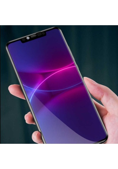 Huawei Mate 20 Pro Zore Süper Pet Ekran Koruyucu Jelatin-Siyah Siyah