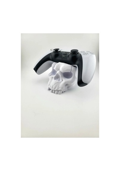 Kafatası Özel Tasarım Playstation5 Kol Tutucu Stand, Ps5 Kol Standı, Joystick Standı, Ps5 Kol Standı