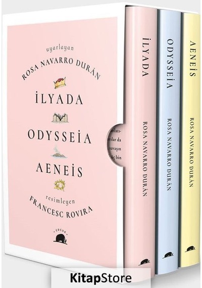Kitapstore- Çocuklar için Destanlar 3 Kitap / Homeros