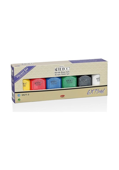 Artdeco 6x75 Ml Set Canlı Renkler Sku: Zeusstk46fd2b1700