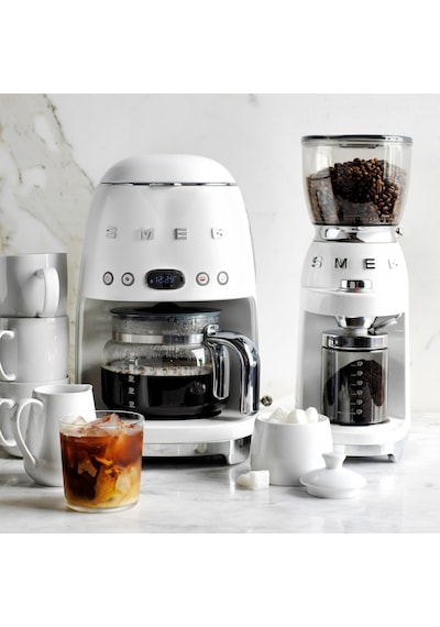 Smeg DCF02 50's Retro Style Filtre Kahve Makinesi 1050 W Beyaz