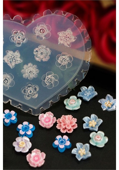 Nail Art Charm Silikon Kalıp Nail Art Desen Kalıbı, Charm Tırnak Süsleme 3d Silikon Kalıp 27 Nail Art Charm Silikon Kalıp Nail Art Desen Kalıbı, Charm Tırnak Süsleme 3d Silikon Kalıp 27