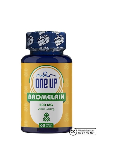 One Up Bromelain 60 Kapsül