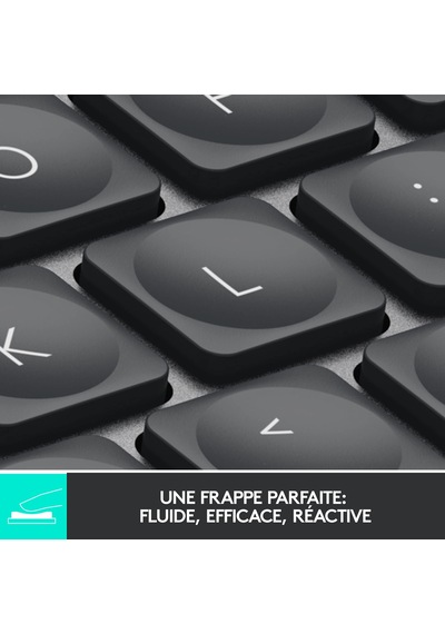 Logitech Mxkeys Mını Wrls Aydınlatmalı Kb Grafit - Fra - Merkezi