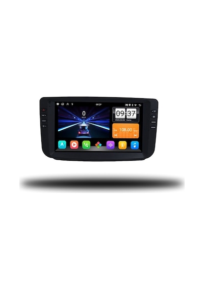 Snp Serisi Fiat Linea Punto Yeni Göğüs Uyumlu 9 İnç 4-64 Gb Multimedya Geri Görüş Kamera li 9"