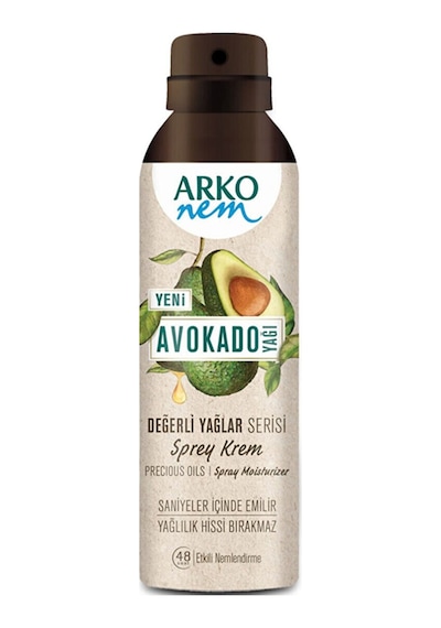 Arko Nem Değerli Yağlar Avokado Sprey Krem 8 x 150 ML