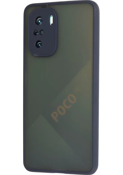 Newface Xiaomi Poco F3 Kılıf Montreal Silikon Kapak - Lacivert