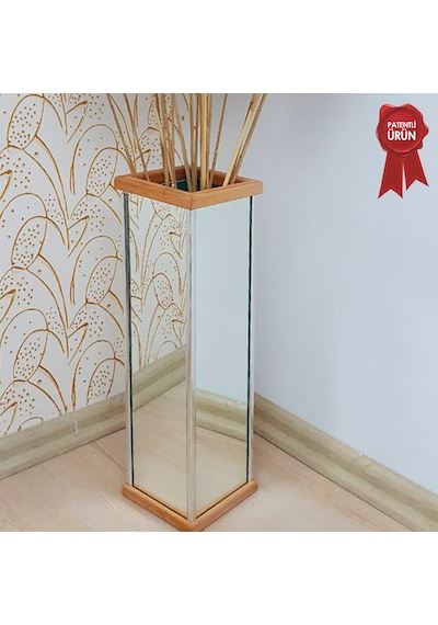 Decorita Vazo - Ayna Kuru Bitki Saksısı