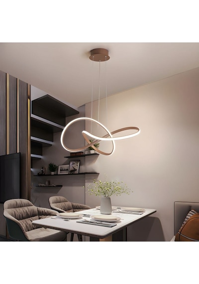 Sonsuzluk Model Tekli Sarkıt Beyaz Işık Ultra Power Avize Avizek